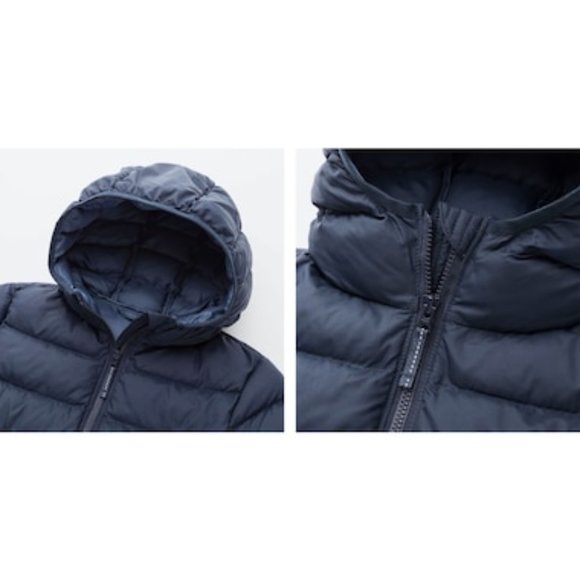 Uniqlo Girls Light Warm Padded Parka - Picture 3 of 6